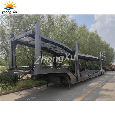 2 Eixos 8automòbils Cotxes Transport Carrier Semiremolc